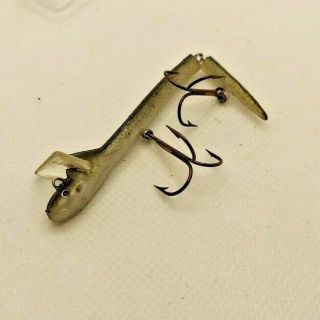 OLD LURE VINTAGE DOUBLE JOINTED EEL MADE IN FRANCE FOR BASS FISHING - - - - - -. 2