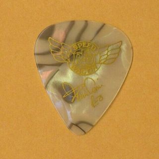 Reo Speedwagon Concert Tour Issued Kevin Cronin Signature Guitar Pick