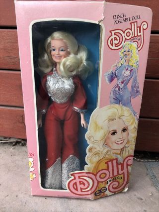 1978 Dolly Parton Eg Goldberger 12 " Poseable Doll