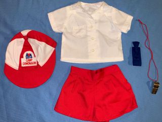 American Girl Pleasant Co Molly Camp Gowonagin Uniform Outfit Armband,  Whistle