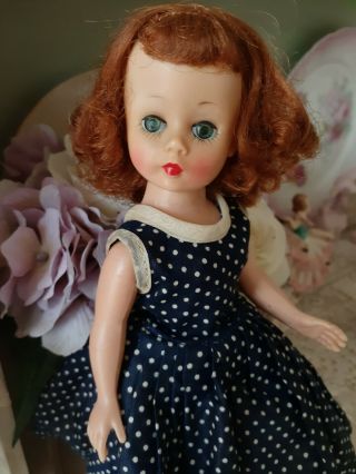 1950s Madame Alexander Cissette 9 " Doll,  Red Hair