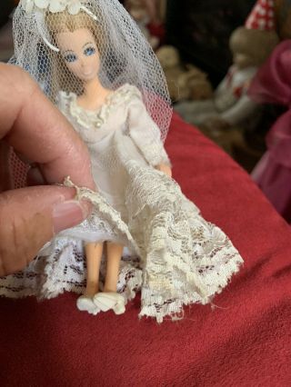 Fancy Feet Dawn Doll In Bride Dress 3