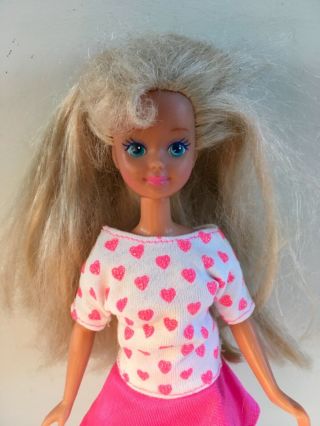 Vintage 1987 Mattel Skipper Little Sister of Barbie Doll 10” doll 3