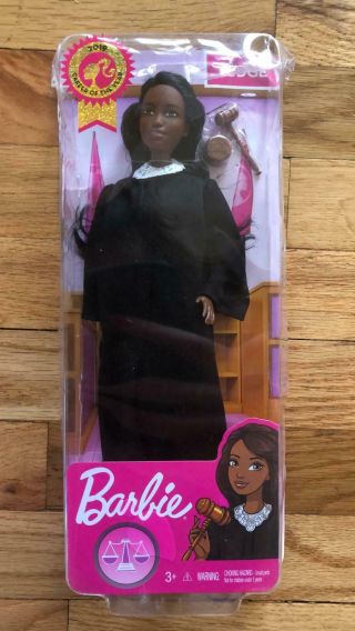 Barbie - 2019 Career Of The Year Judge Doll - Fxp43 - Packaging