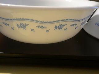 Corelle by Corning Morning Blue Flowers 6 1/4 
