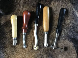 Antique Vintage Leather Marking Tools