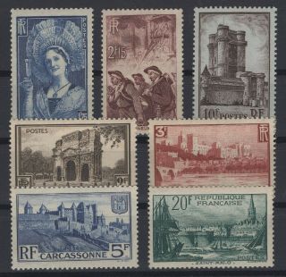 Dh144442/ France / Y&t 388 / 394 Mnh Complete