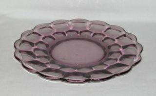 Imperial Glass Provincial Amethyst Salad Plate