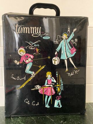 Tammy doll 1960 ' s with case,  clothes and accessories - complete 2