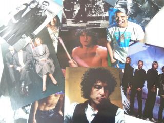 Pictures / Posters Of Bands/ Musicians 60s - Present Day Double Page T U V W Y Z