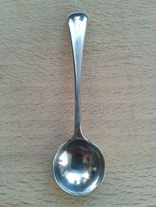 A Sterling Silver Salt Spoon By Edward Barnard & Sons Ltd,  London,  1899