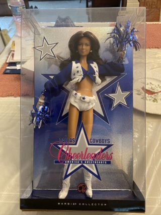 Dallas Cowboys Cheerleaders Barbie - Brunette Hispanic/latino Mattel