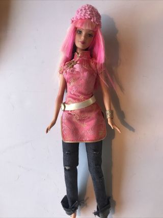 Barbie Doll Fashion Fever,  Pink Hair,  2004 Tokyo Pop Mattel