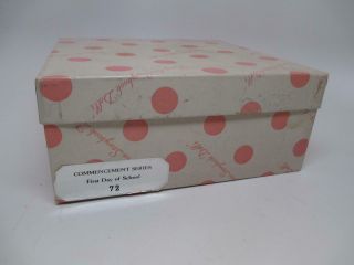 Vintage Nancy Ann 72 Commencement Series First Day Of School Doll " Box Only "