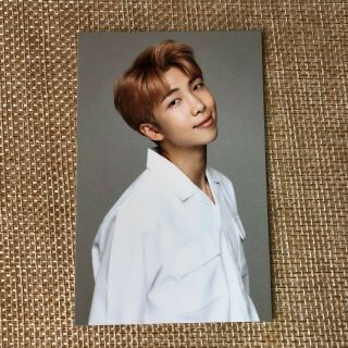 Bts Rap Monster 1 [ Vt Think Your Teeth Official Photocard Black,  White ] N,  G