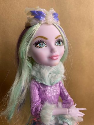 Ever After High Crystal Winter (daughter Of The Snow Queen) - Rare