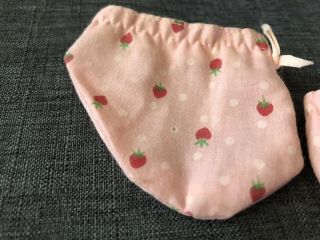 Vintage Strawberry Shortcake Blow A Kiss Baby Doll Replacement Booties Only