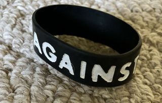 Against Me Wristband Rubber/plastic