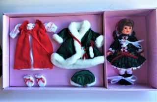 Tonner Kripplebush Kids 1880’s Christmas Gift Set 8” Doll W/ Clothes