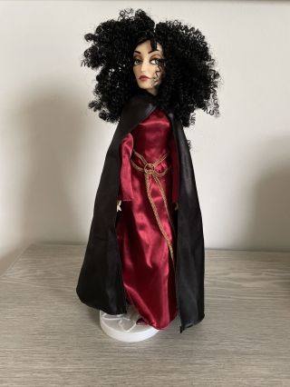 Disney Store Tangled Rapunzel Mother Gothel 12 " Doll Villain Rare Retired