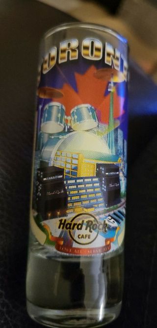 Hard Rock Cafe Toronto 4 " Shooter Double Shot Glass