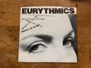 Eurythmics Would I Lie To You 45