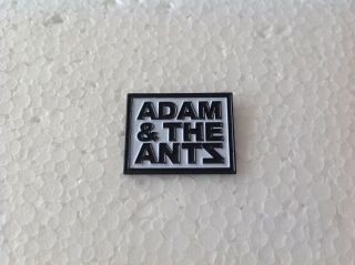 Adam & The Antz Pin Badge 1977 Punk Rock Dirk Wears White Sox Antpeople Adam Ant