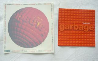 Garbage Promo Store Window Clinger Sticker & Bonus Gift Out Of Print