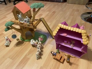 Sylvanian Families Tree House And Doll House