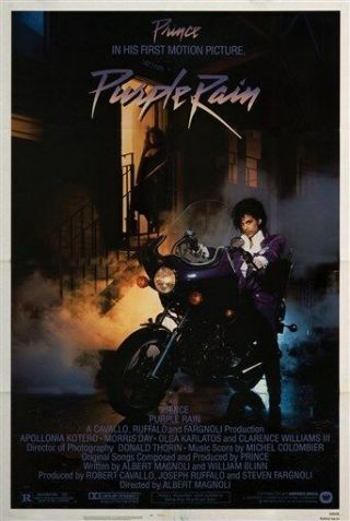 Purple Rain (1984) Prince Movie Poster Print