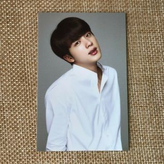 Bts Jin 1 [ Vt Think Your Teeth Official Photocard Black,  White ] /,  G