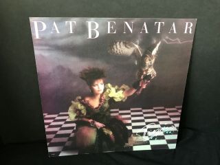 Vintage Pat Benatar Tropico Album Flat Promo Poster 1984 12 X 12