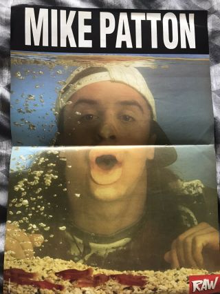 Faith No More Mike Patton / Van Halen Poster