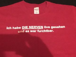 Die Nerven T Shirt Melvins Amrep German Noise Rock Alternative Gewalt Haze Xxl