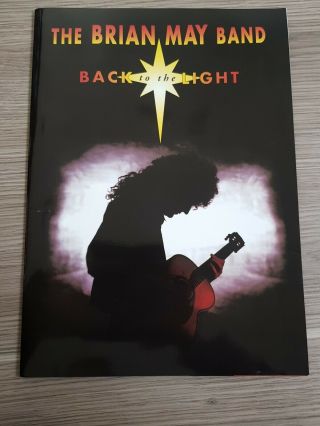 Brian May Band Queen 1993 Back To The Light Tour Programme 1993