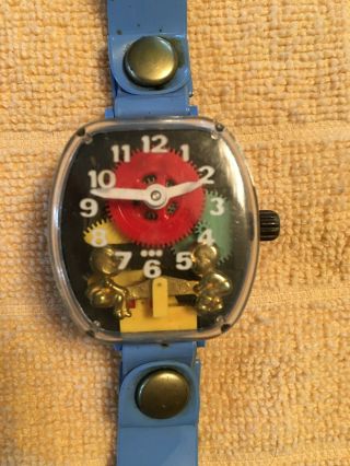 Vintage Merry Manufacturing Plastic Childs Teeter Totter Watch