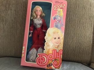 Vintage Dolly Parton 12 " Doll (1978) By Eg Goldberger Doll Mfg Co