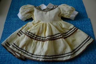 Vintage Factory Made Dress For 20 " Doll 1940 - 50 