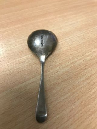 Solid Silver Vintage Baby’s Cutlery Spoon Hallmarked 15g