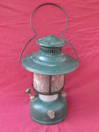 Vintage Agm American Gas Machine Company Lantern - Isinglass Lens - Not Coleman
