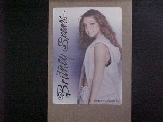 Rare Britney Spears Sticker Series One 1999 - Vending Stickers 6 - 7 - 11 - 12 (4)