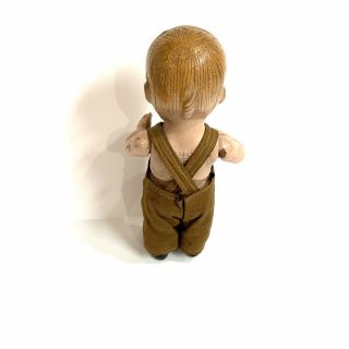 1928 LOUIS AMBERG Body Twist 8” Composition Boy Doll - Marked On Back 2