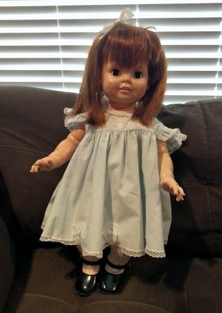Ideal Large Baby Crissy Chrissy Doll 1972 - 1973 Hair Not Perfect But Sweet