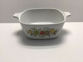 Vintage Corning Ware Spice Of Life P - 43 - B 2 3/4 Cup Casserole Dish