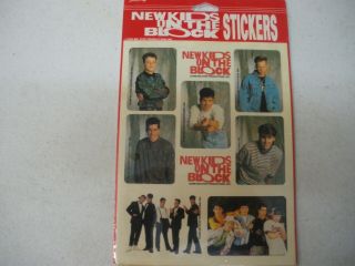 1989 Vintage Kids On The Block Stickers - Nkotb