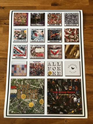 Stone Roses Poster 420x 594mm (a2)