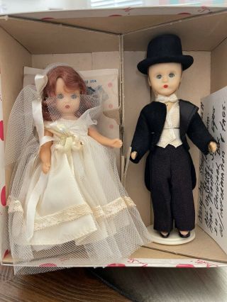 6” Nancy Ann Storybook: Bride And Groom 86& 88: Bridal Series