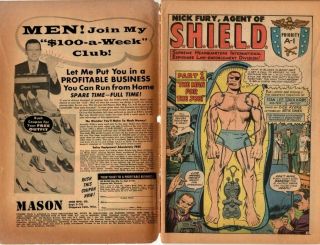 STRANGE TALES Nick Fury Agent of Shield Vol.  1,  No.  135 August 1965 Marvel Comic 3