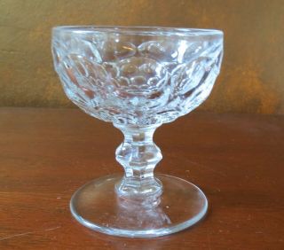 Imperial Provincial 1506 Clear 4” Champagne Sherbet (s)