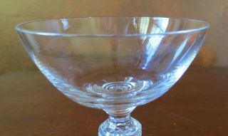 Fostoria American Lady Thin Clear Saucer Champagne Sherbet (s) 3